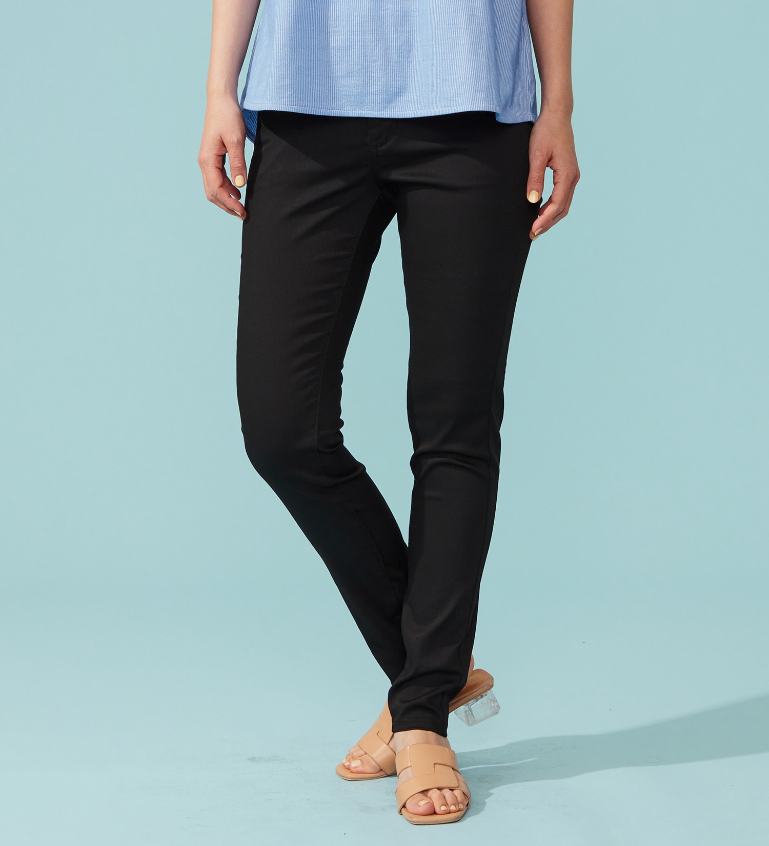 EDWIN(エドウイン)の【予約P】【WEB限定】EDWIN LADIES ハタラクロ COOL 涼しいスキニーパンツ【涼】|パンツ/パンツ/レディース|ブラック