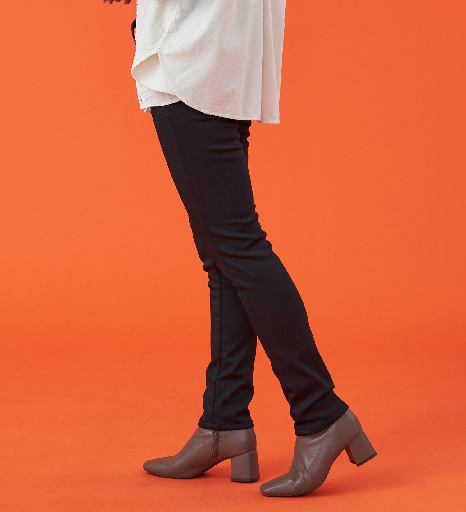 EDWIN(エドウイン)の【予約P】【WEB限定】EDWIN LADIES ハタラクロ BODY FIREスキニーパンツ【暖】【冬用】|パンツ/パンツ/レディース|ブラック