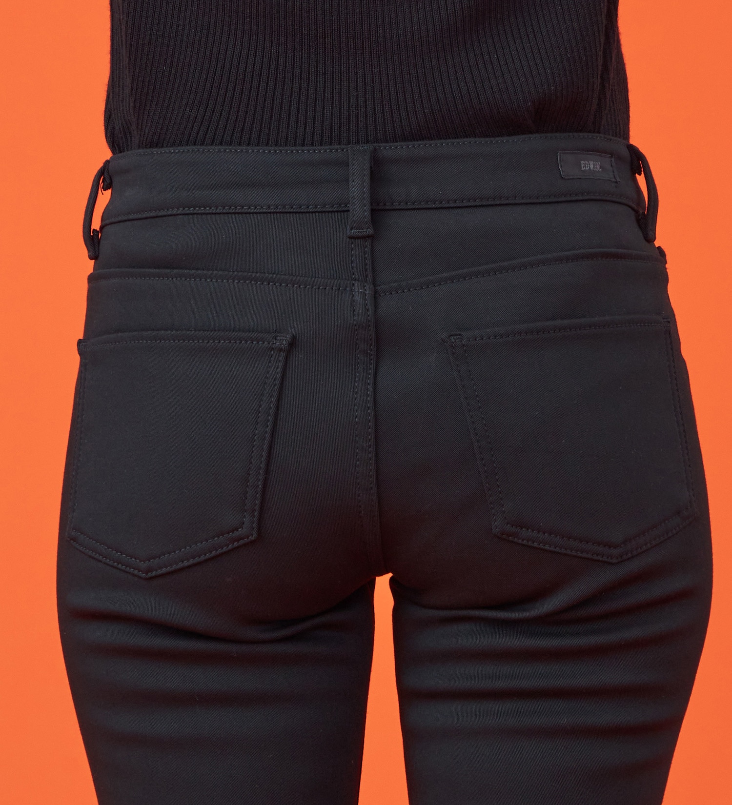 EDWIN(エドウイン)の【予約P】【WEB限定】EDWIN LADIES ハタラクロ BODY FIREスキニーパンツ【暖】【冬用】|パンツ/パンツ/レディース|ブラック