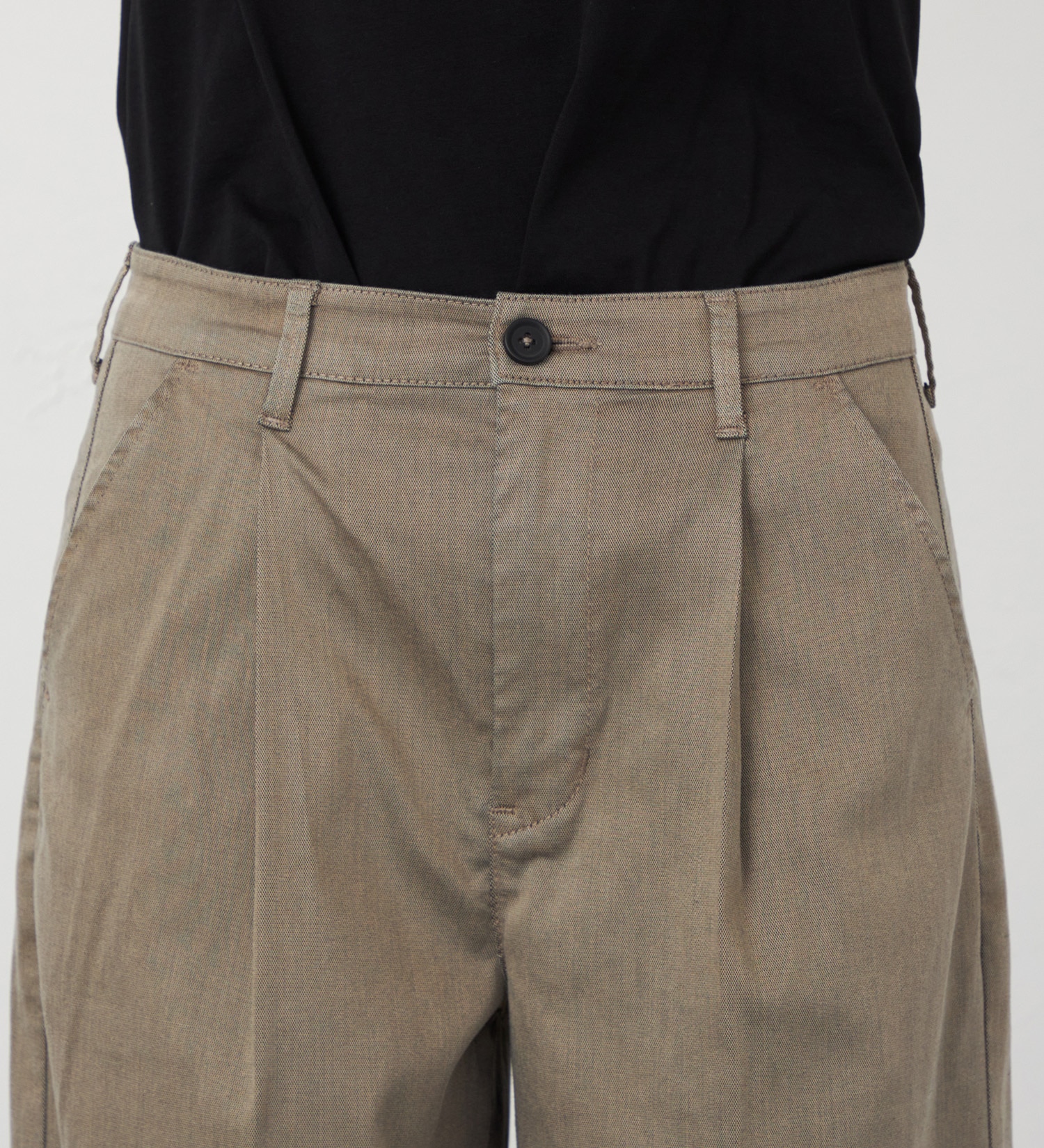 EDWIN(エドウイン)の【WEB・直営店舗限定】EDWIN LADIES キレカジ ワイドスラックスパンツ【洗える・防シワ】|パンツ/スラックス/レディース|ベージュ