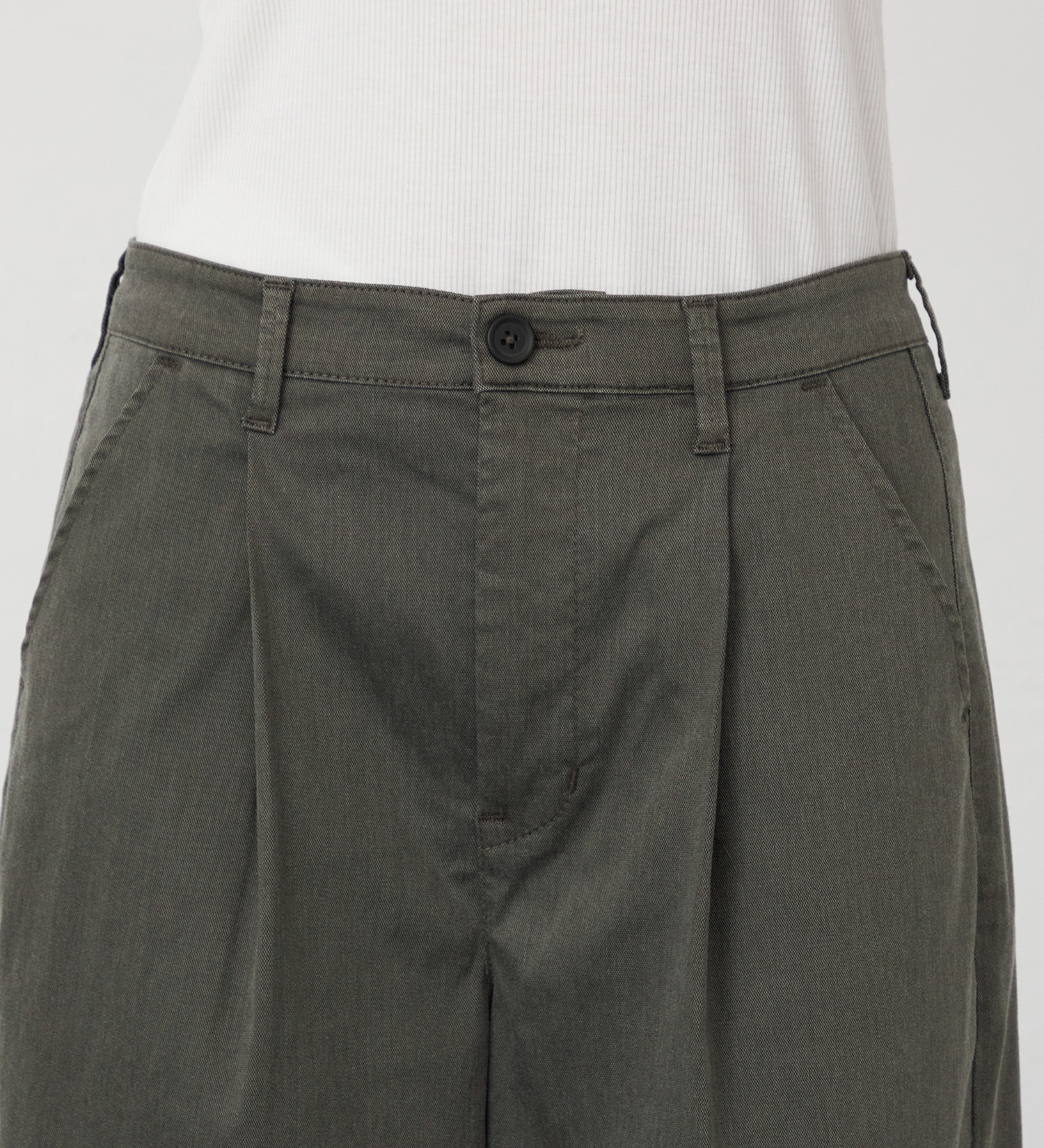 EDWIN(エドウイン)の【WEB・直営店舗限定】EDWIN LADIES キレカジ ワイドスラックスパンツ【洗える・防シワ】|パンツ/スラックス/レディース|ブラウン