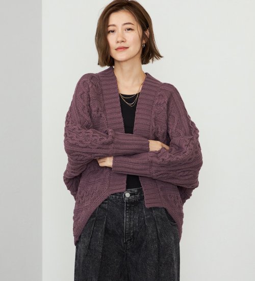 【WEB・直営店舗限定】EDWIN LADIES ニットカーディガン