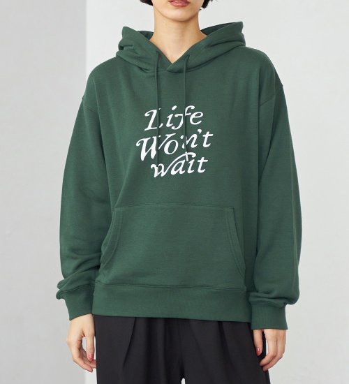 EDWIN(エドウイン)の【WEB・直営店舗限定】EDWIN LADIES フーディースウェット/パーカー|トップス/パーカー/レディース|グリーン