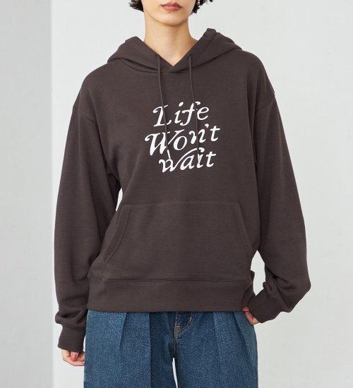 EDWIN(エドウイン)の【WEB・直営店舗限定】EDWIN LADIES フーディースウェット/パーカー|トップス/パーカー/レディース|ブラウン