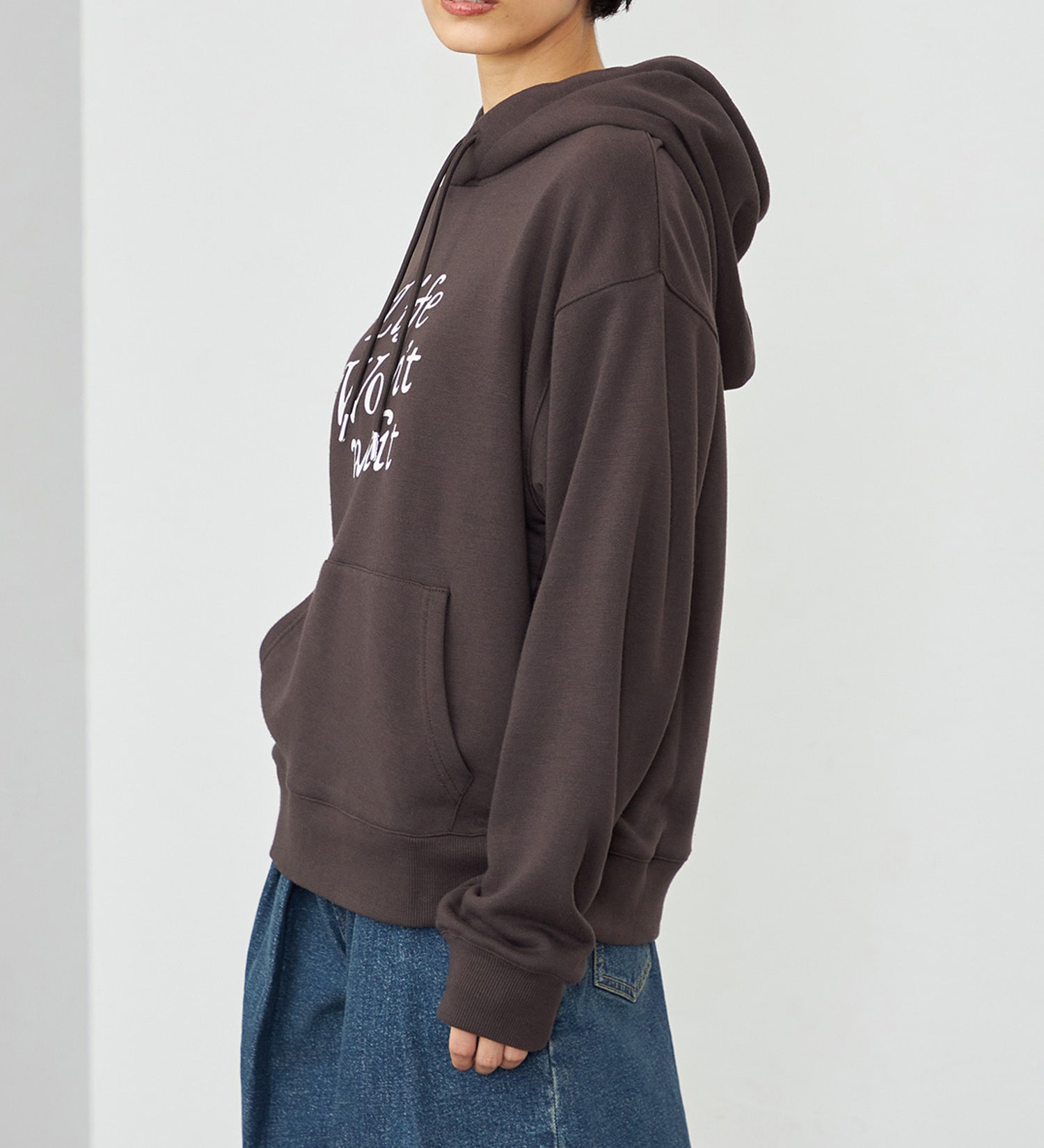 EDWIN(エドウイン)の【WEB・直営店舗限定】EDWIN LADIES フーディースウェット/パーカー|トップス/パーカー/レディース|ブラウン