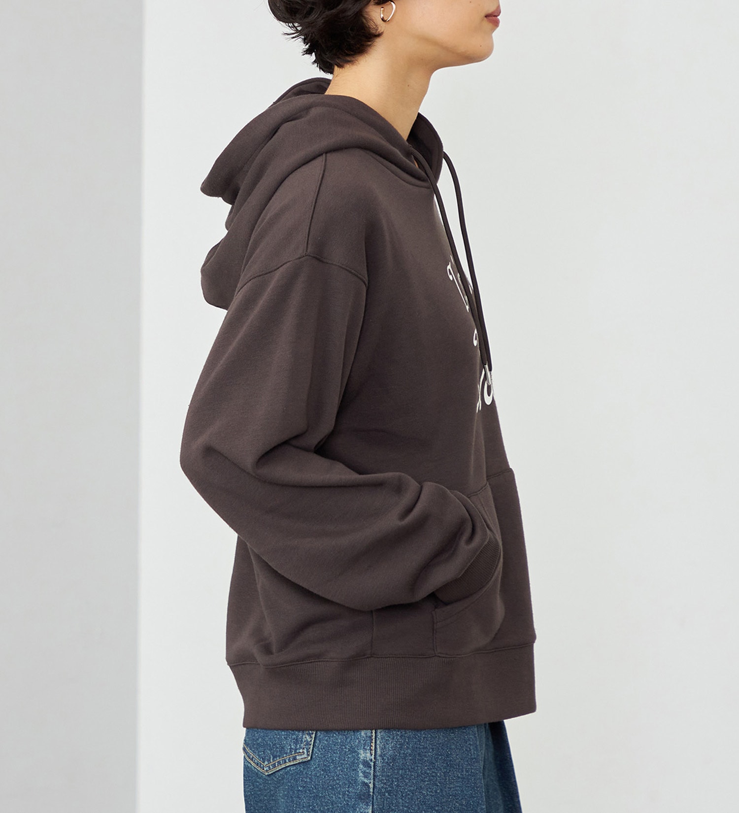 EDWIN(エドウイン)の【WEB・直営店舗限定】EDWIN LADIES フーディースウェット/パーカー|トップス/パーカー/レディース|ブラウン