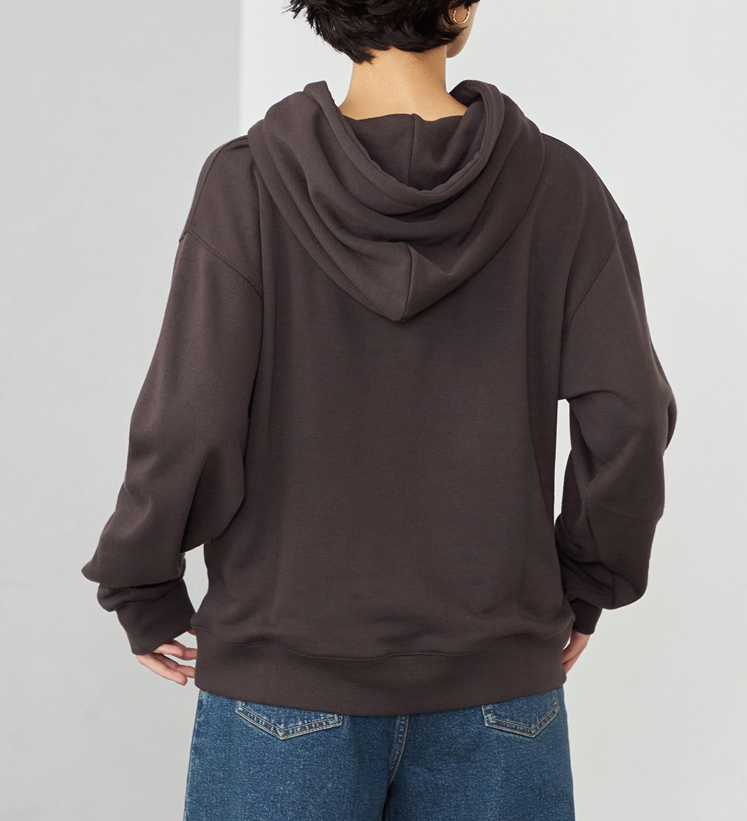 EDWIN(エドウイン)の【WEB・直営店舗限定】EDWIN LADIES フーディースウェット/パーカー|トップス/パーカー/レディース|ブラウン