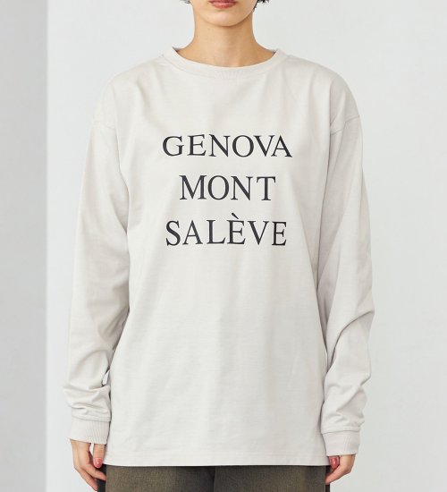 【WEB・直営店舗限定】EDWIN LADIES オーバーサイズロンT/長袖