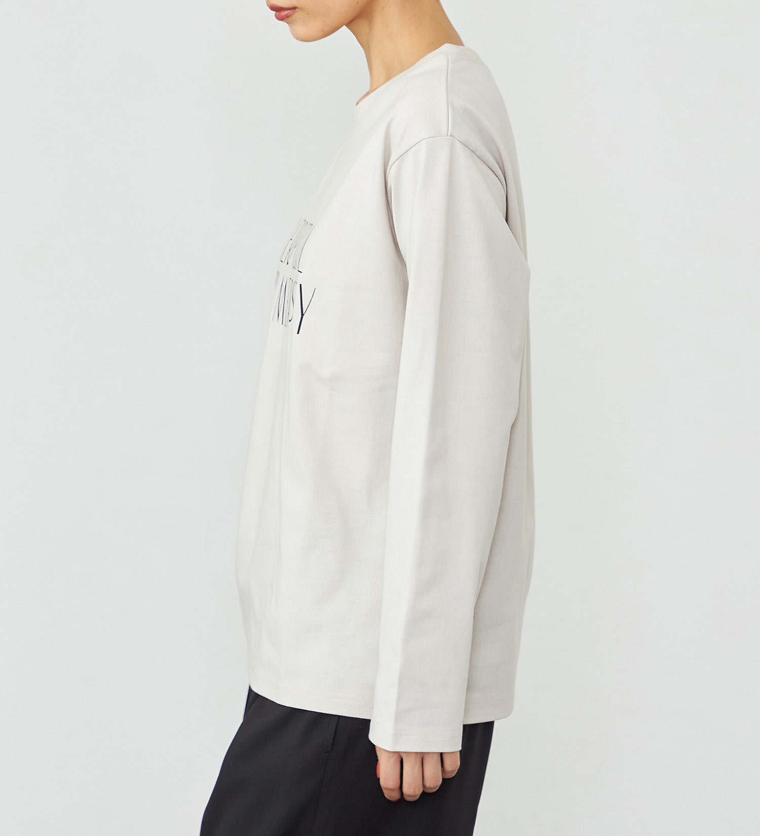 EDWIN(エドウイン)の【WEB・直営店舗限定】EDWIN LADIES レギュラーフィットロンT/長袖|トップス/Tシャツ/カットソー/レディース|アイボリー