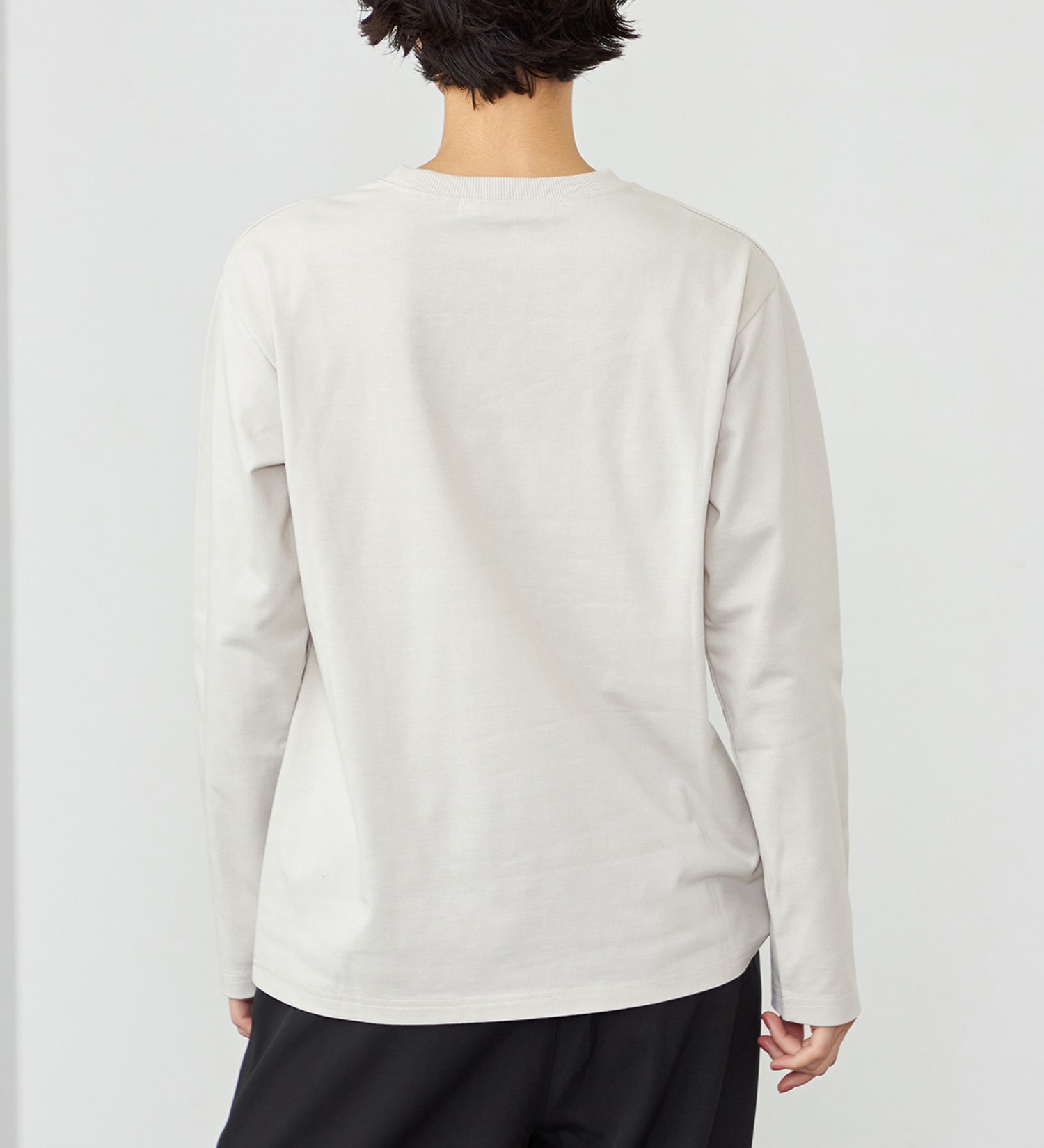 EDWIN(エドウイン)の【WEB・直営店舗限定】EDWIN LADIES レギュラーフィットロンT/長袖|トップス/Tシャツ/カットソー/レディース|アイボリー