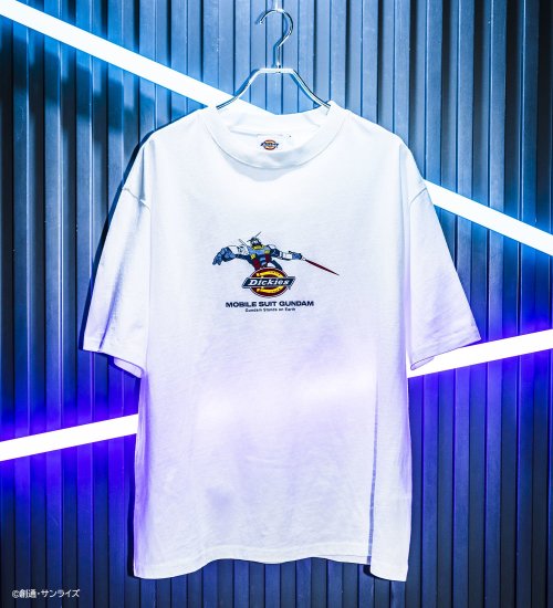 Dickies(ディッキーズ)の【Dickies x STRICT-G】 『機動戦士ガンダム』Tシャツ|トップス/Tシャツ/カットソー/メンズ|ホワイト
