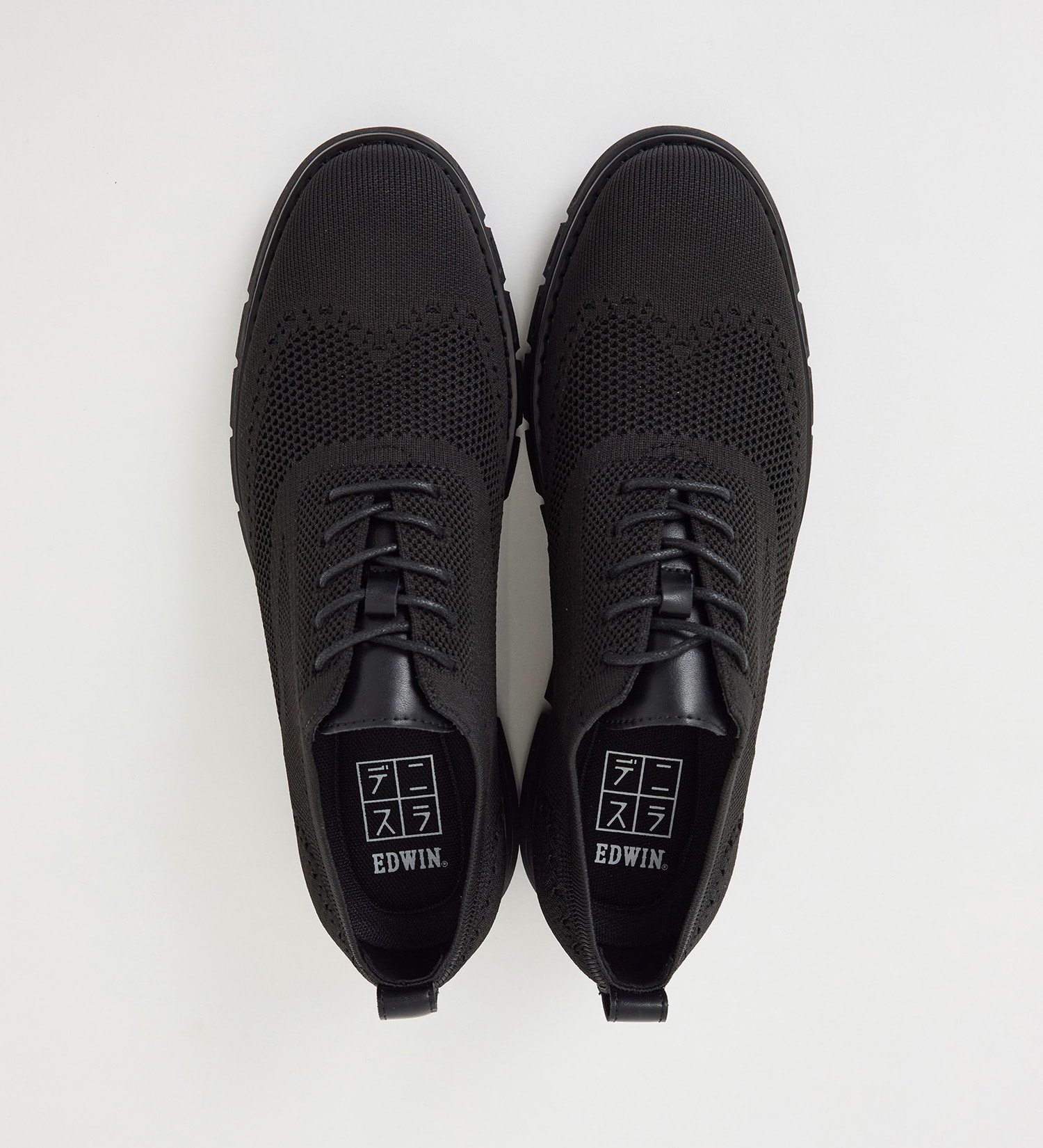 EDWIN(エドウイン)のデニスラ シューズ 軽量 EDM-1911E|ファッション雑貨/その他雑貨/メンズ|ブラック