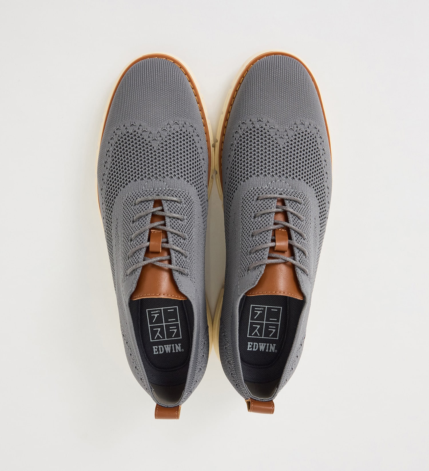 EDWIN(エドウイン)のデニスラ シューズ 軽量 EDM-1911E|ファッション雑貨/その他雑貨/メンズ|グレー