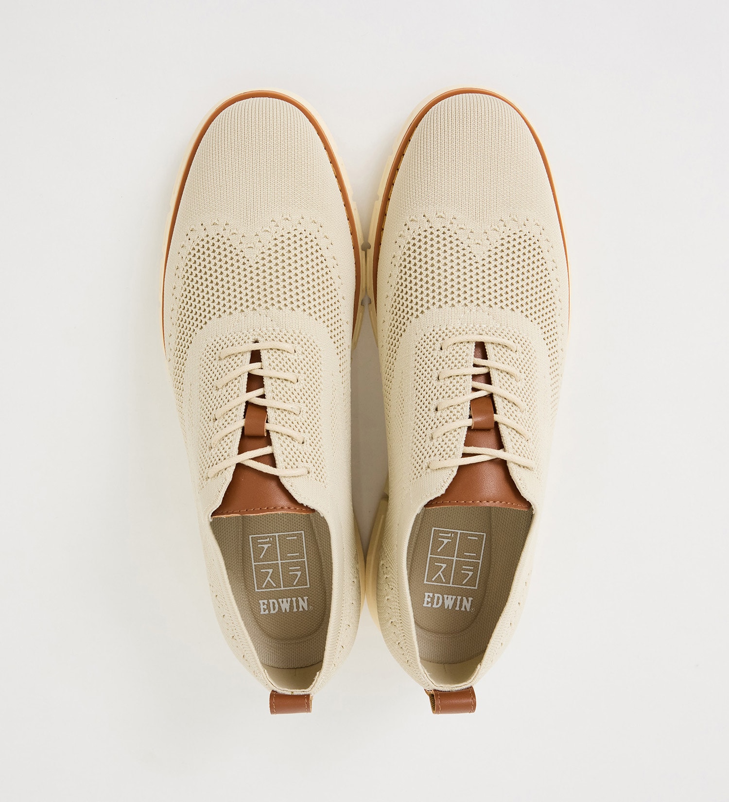 EDWIN(エドウイン)のデニスラ シューズ 軽量 EDM-1911E|ファッション雑貨/その他雑貨/メンズ|ベージュ