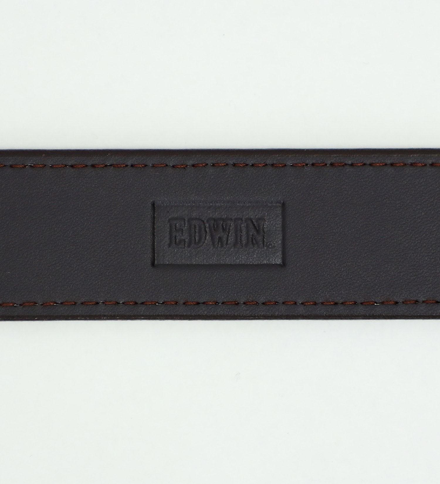 EDWIN(エドウイン)のEDWIN レザーベルト3|ファッション雑貨/ベルト/メンズ|ダークブラウン