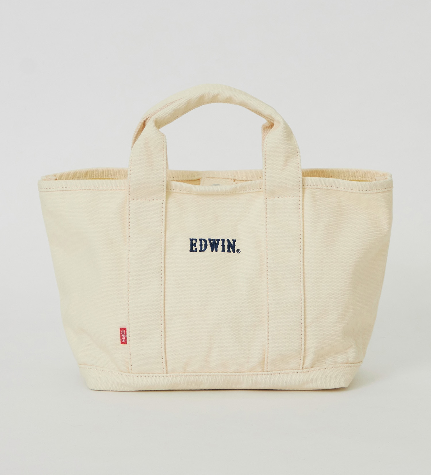 EDWIN(エドウイン)のキャンバス ミニトートバック 0411533|バッグ/トートバッグ/メンズ|ホワイト
