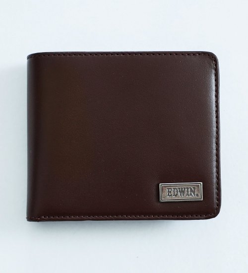 EDWIN(エドウイン)のEDWIN 2つ折レザー財布|ファッション雑貨/財布/小物/メンズ|チョコ