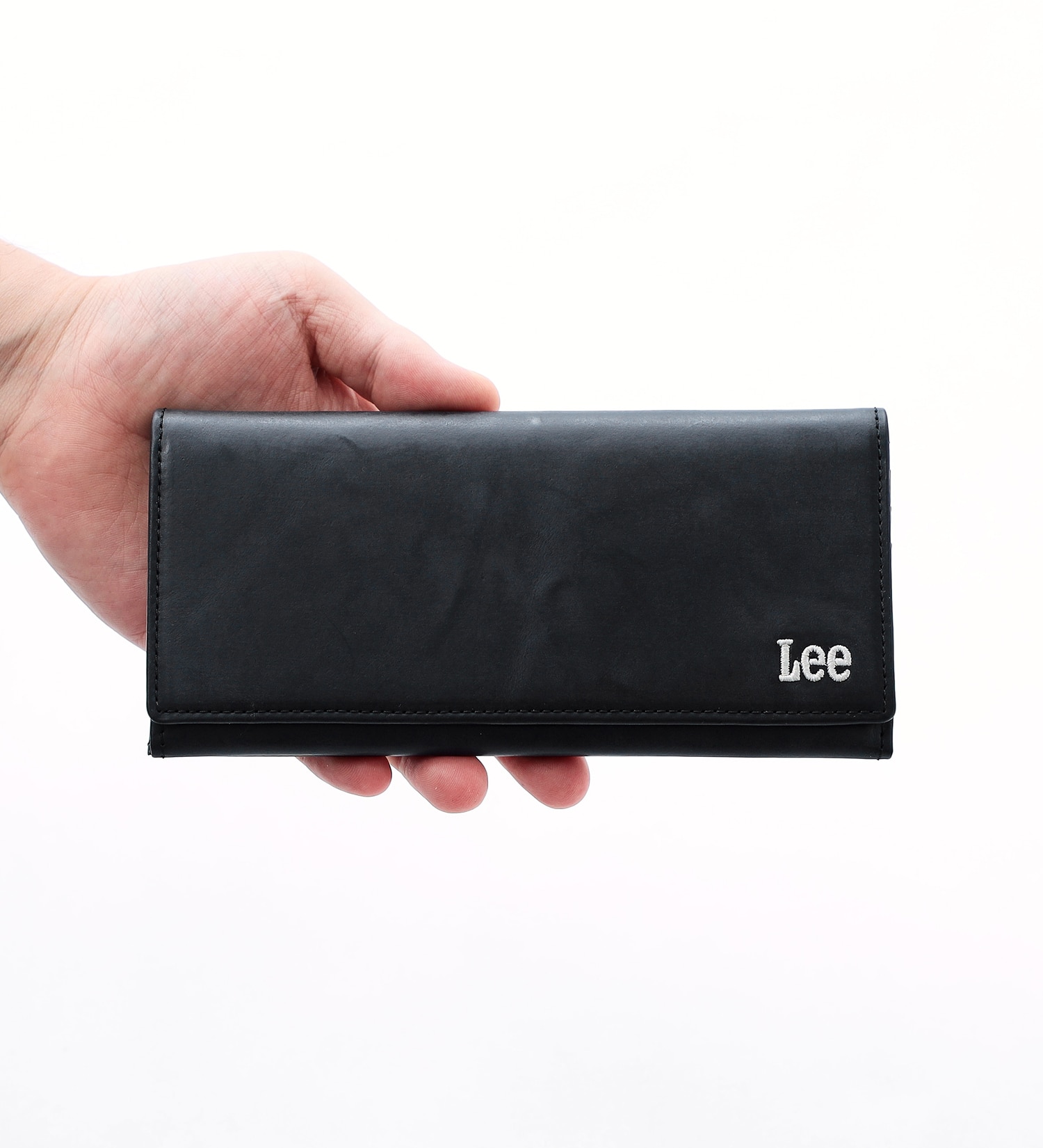 Lee(リー)のLee レザー　ロングウォレット|ファッション雑貨/財布/小物/メンズ|ブラック