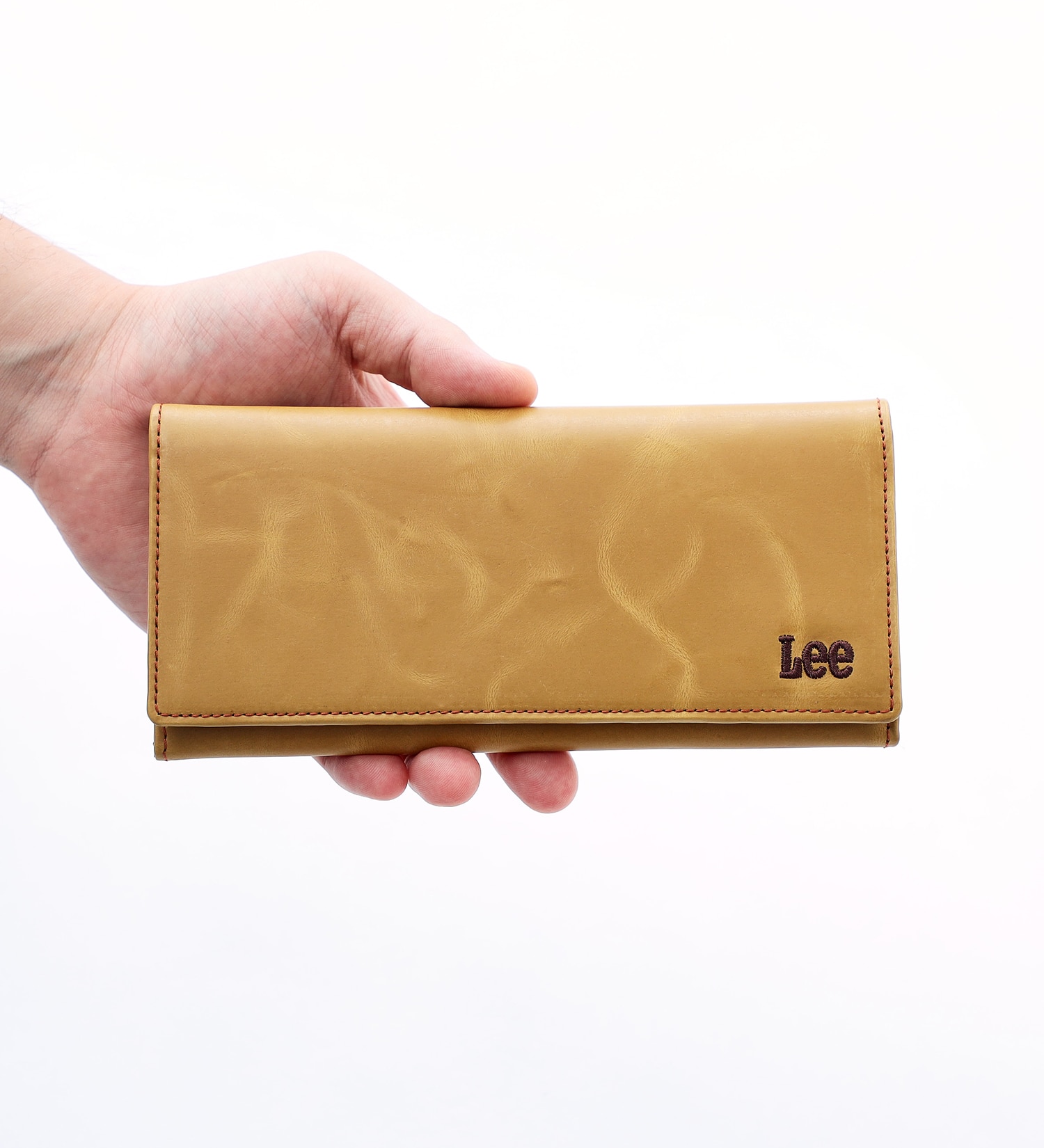 Lee(リー)のLee レザー　ロングウォレット|ファッション雑貨/財布/小物/メンズ|ブラウン