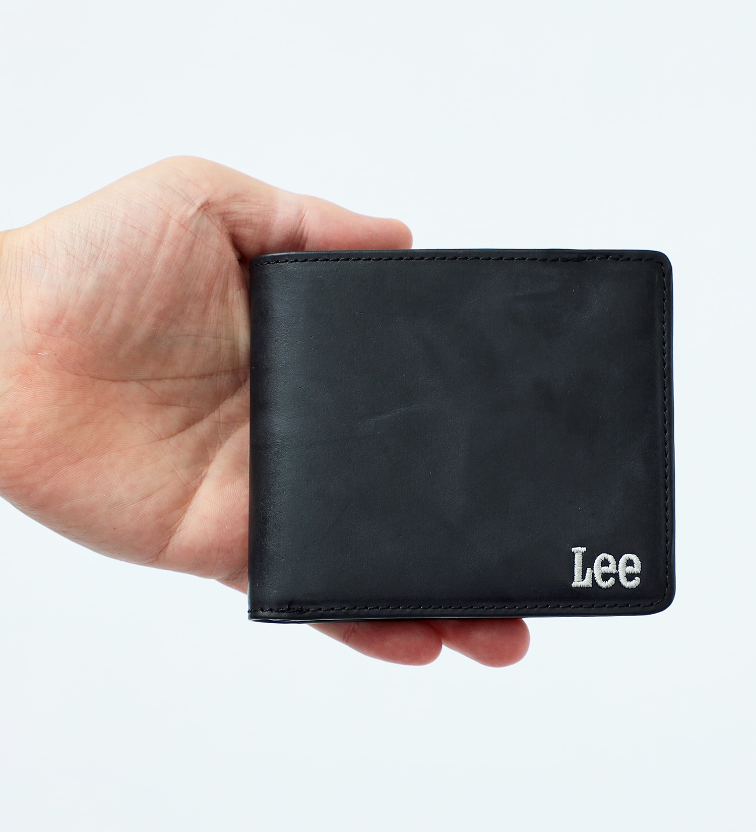 Lee(リー)のLee レザー　ウォレット|ファッション雑貨/財布/小物/メンズ|ブラック