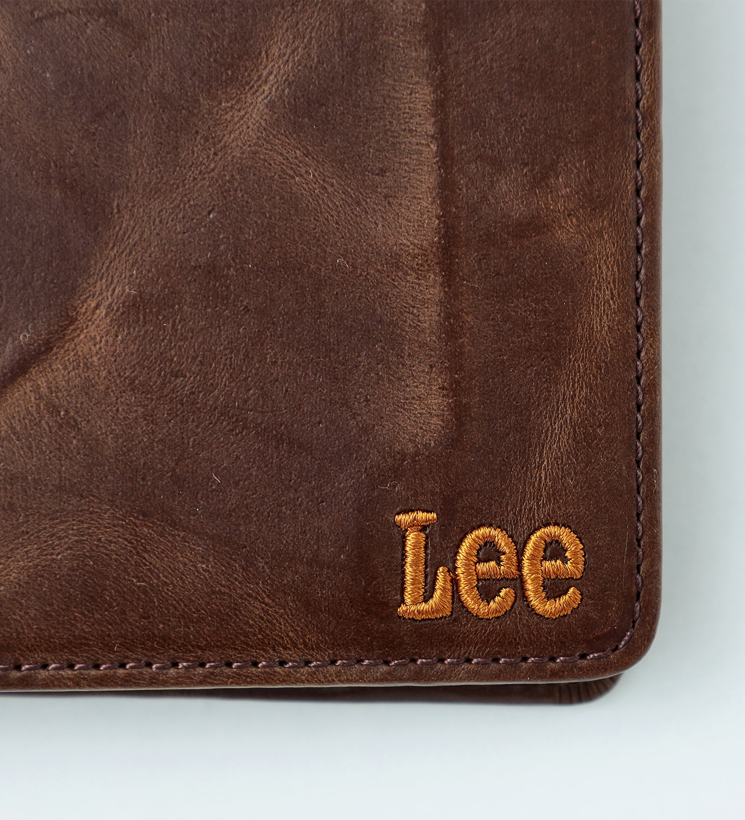 Lee(リー)のLee レザー　ウォレット|ファッション雑貨/財布/小物/メンズ|ダークブラウン