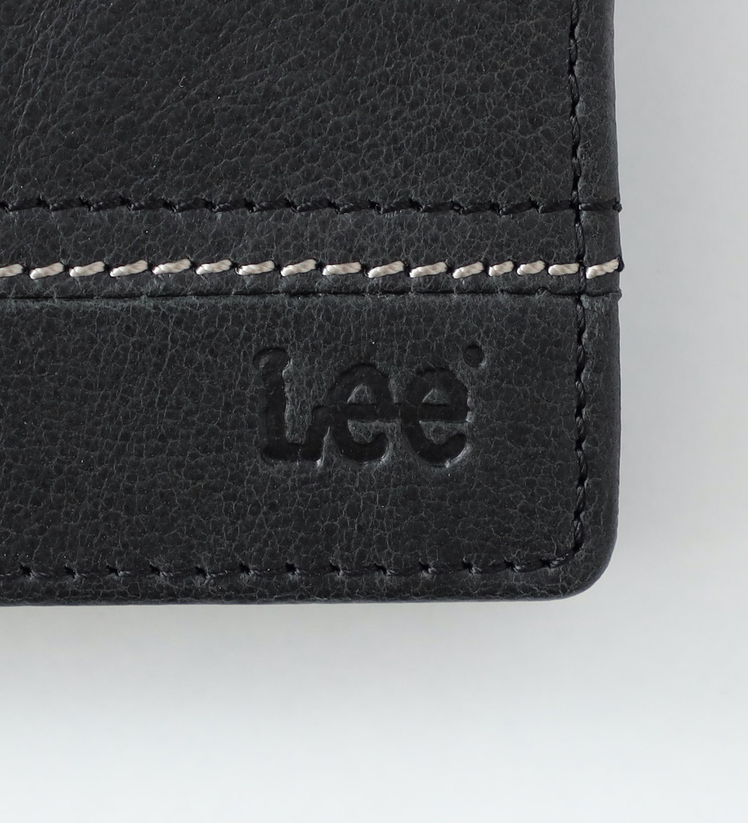 Lee(リー)のLee レザー　ウォレット　ステッチ有|ファッション雑貨/財布/小物/メンズ|ブラック