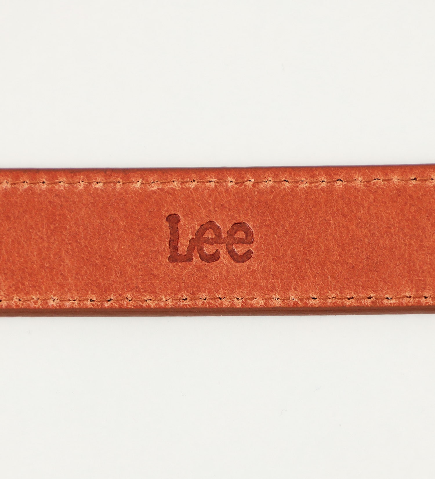 Lee(リー)のLee 牛革ステッチベルト　30mm|ファッション雑貨/ベルト/メンズ|キャメル