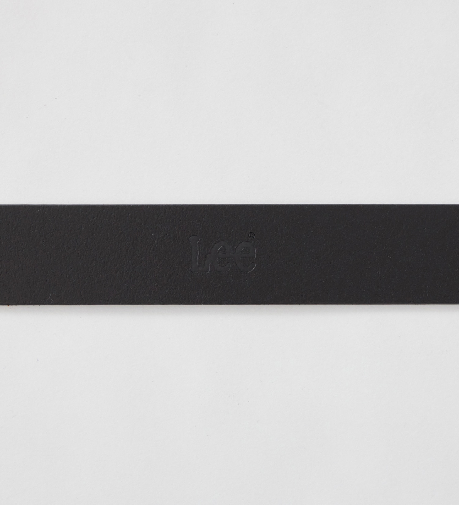 Lee(リー)のLee レザーメタルループベルト|ファッション雑貨/ベルト/メンズ|ブラック