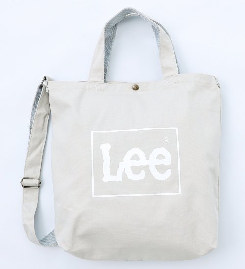 Lee(リー)のLee ビッグ2wayトートバッグ|バッグ/トートバッグ/レディース|グレー