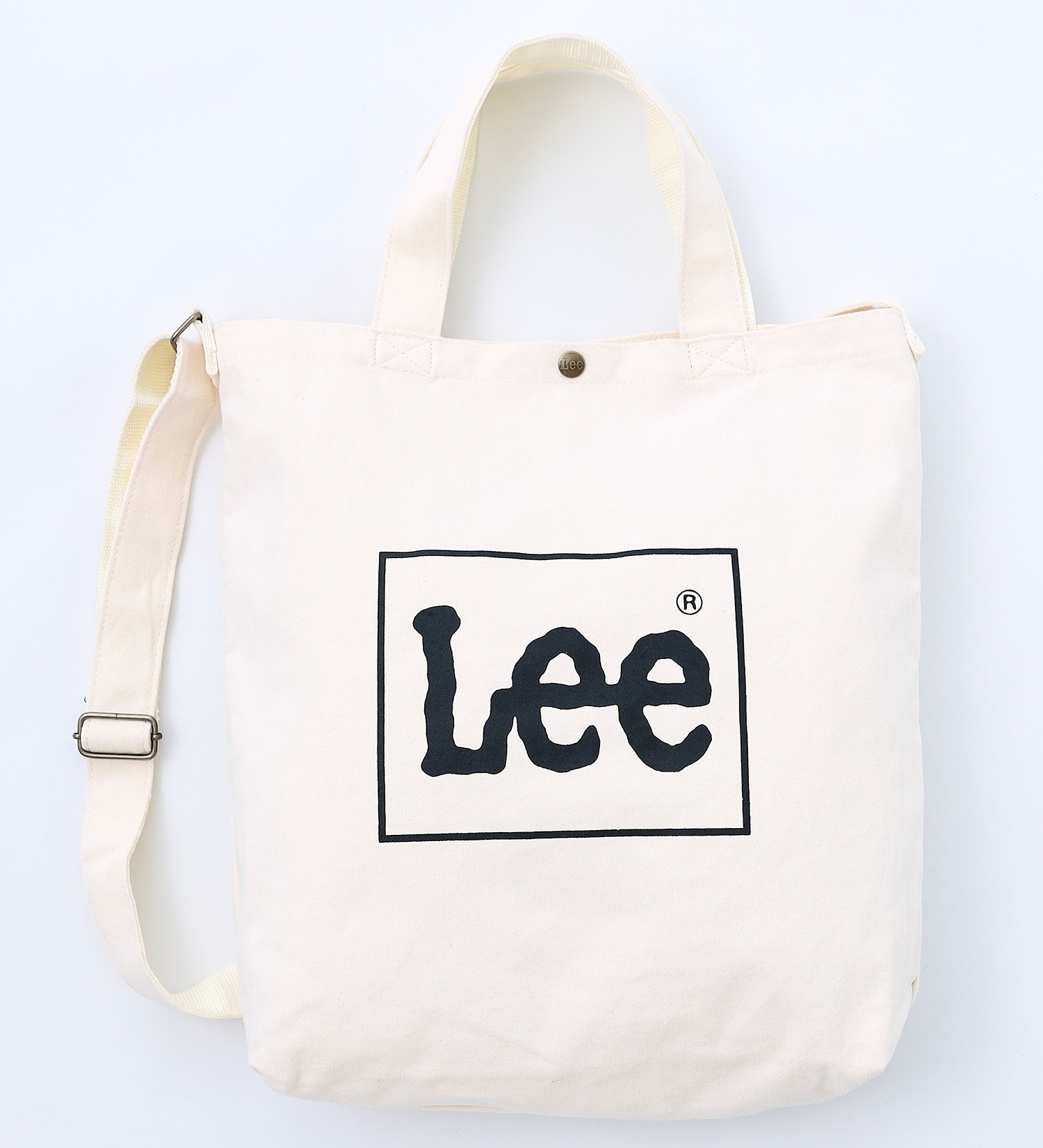 Lee(リー)のLee ビッグ2wayトートバッグ|バッグ/トートバッグ/メンズ|オフホワイト