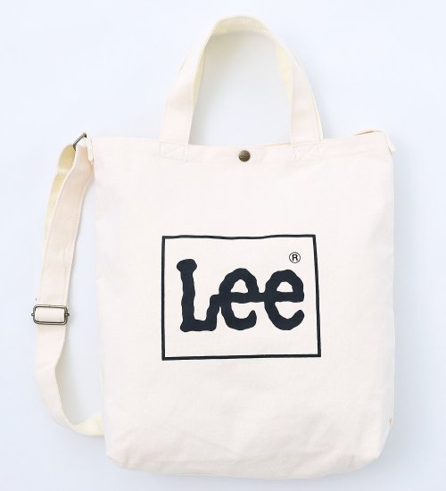 Lee(リー)のLee ビッグ2wayトートバッグ|バッグ/トートバッグ/レディース|オフホワイト