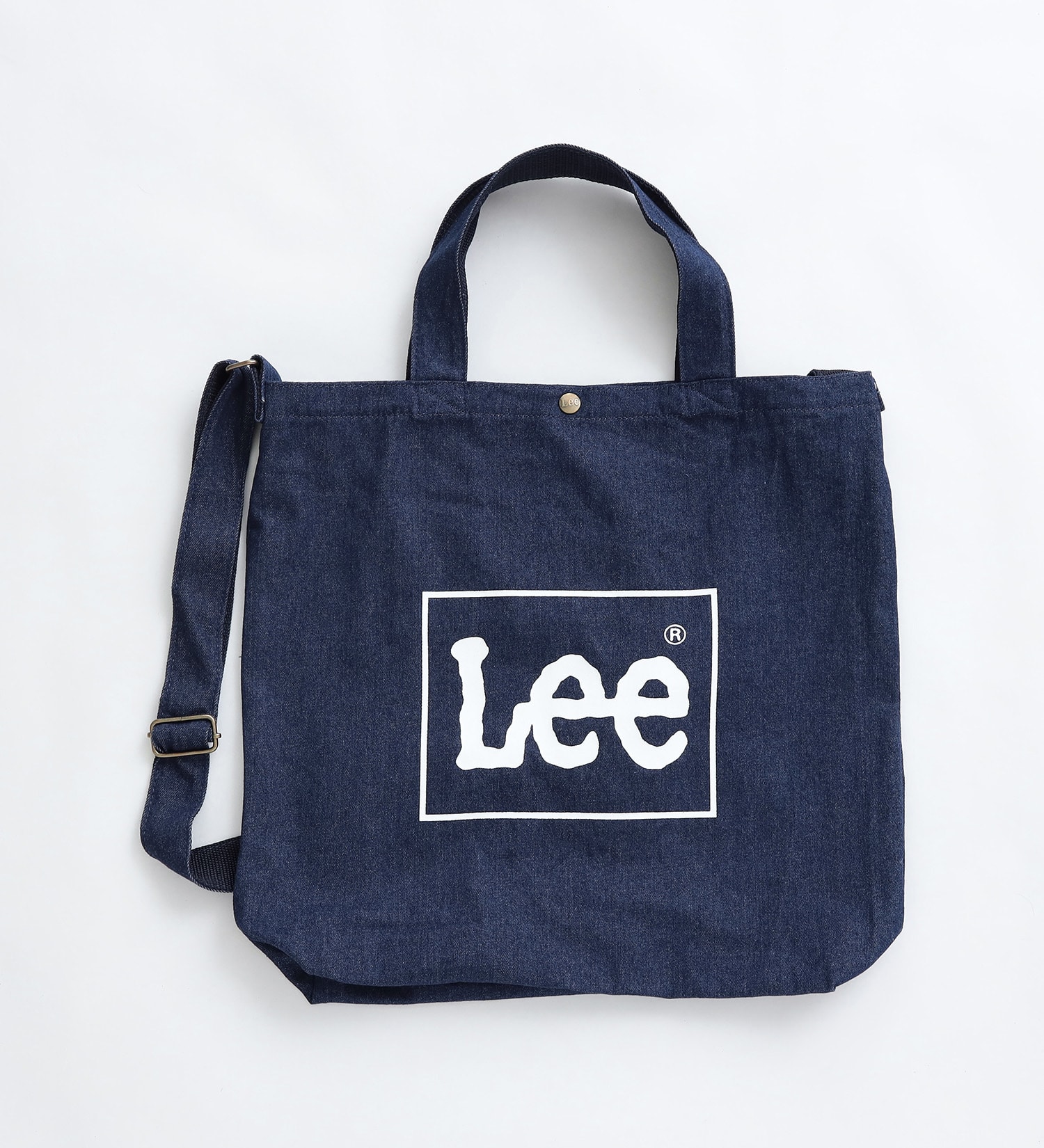 Lee(リー)のLee ビッグ2wayトートバッグ|バッグ/トートバッグ/メンズ|ネイビー