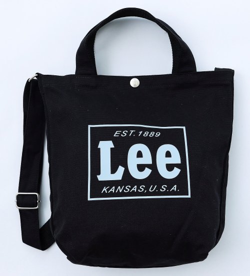 Lee(リー)のLee 2wayトートバッグ|バッグ/トートバッグ/レディース|ブラック