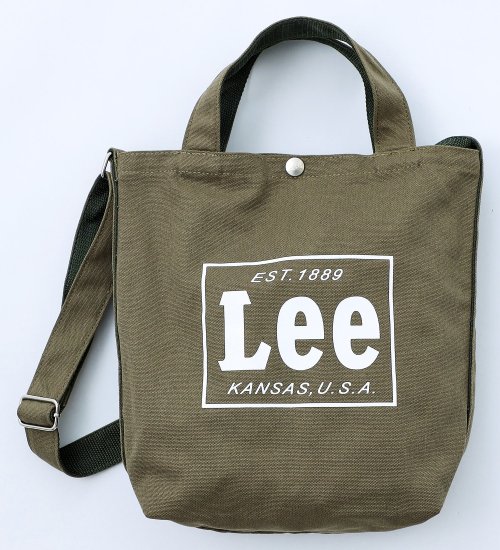 Lee(リー)の2wayトートバッグ|バッグ/トートバッグ/メンズ|カーキ
