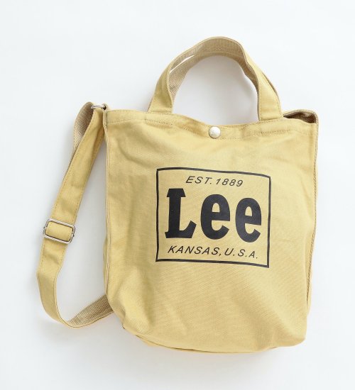 Lee(リー)の2wayトートバッグ|バッグ/トートバッグ/レディース|ベージュ
