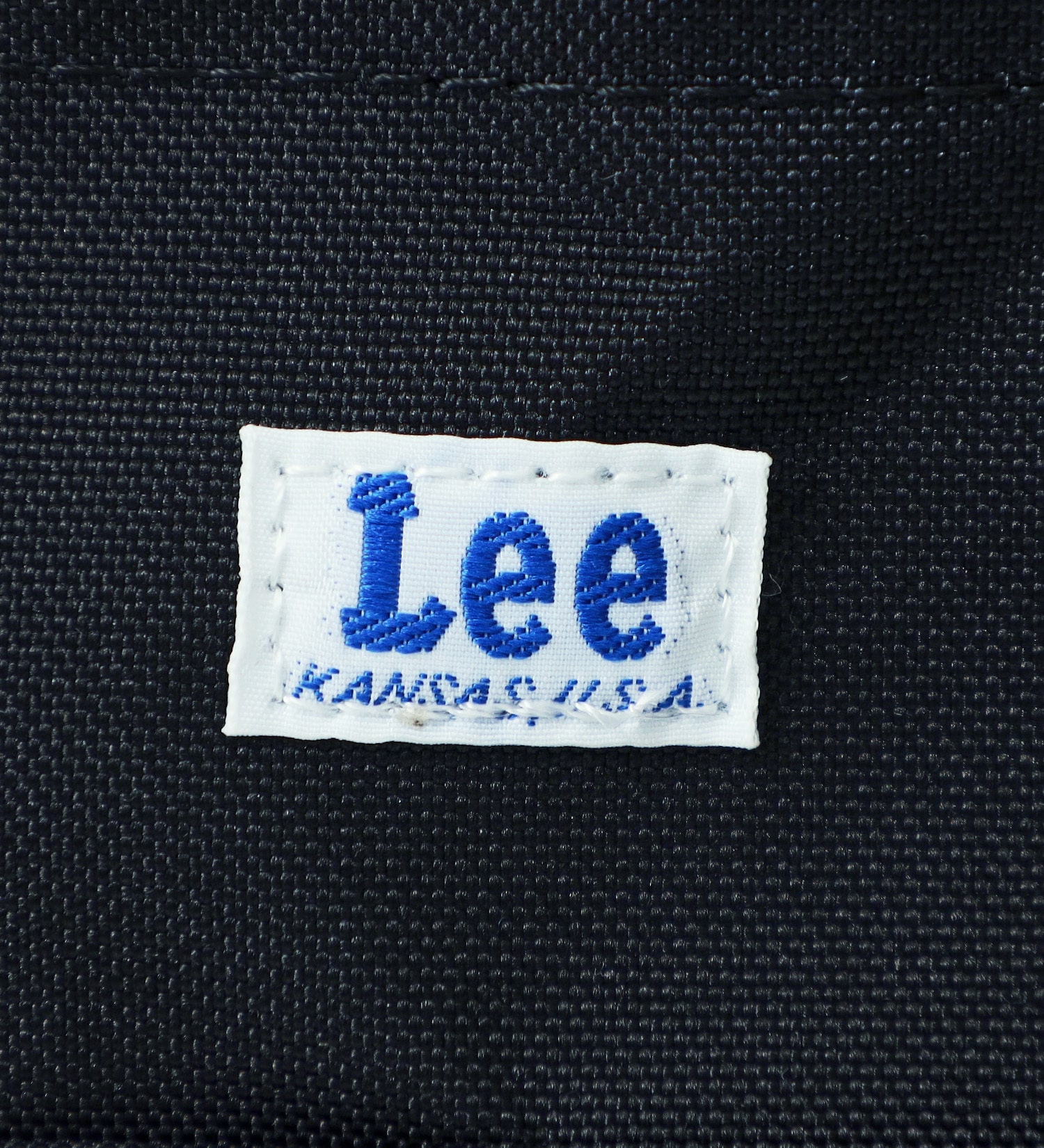 Lee(リー)のLee 2WAY巾着バッグ 撥水加工|バッグ/エコバッグ/サブバッグ/メンズ|ブラック