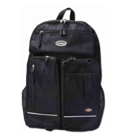 Dickies(ディッキーズ)のCIRCLE LOGO PATCH BACKPACK|バッグ/バックパック/リュック/メンズ|ブラック