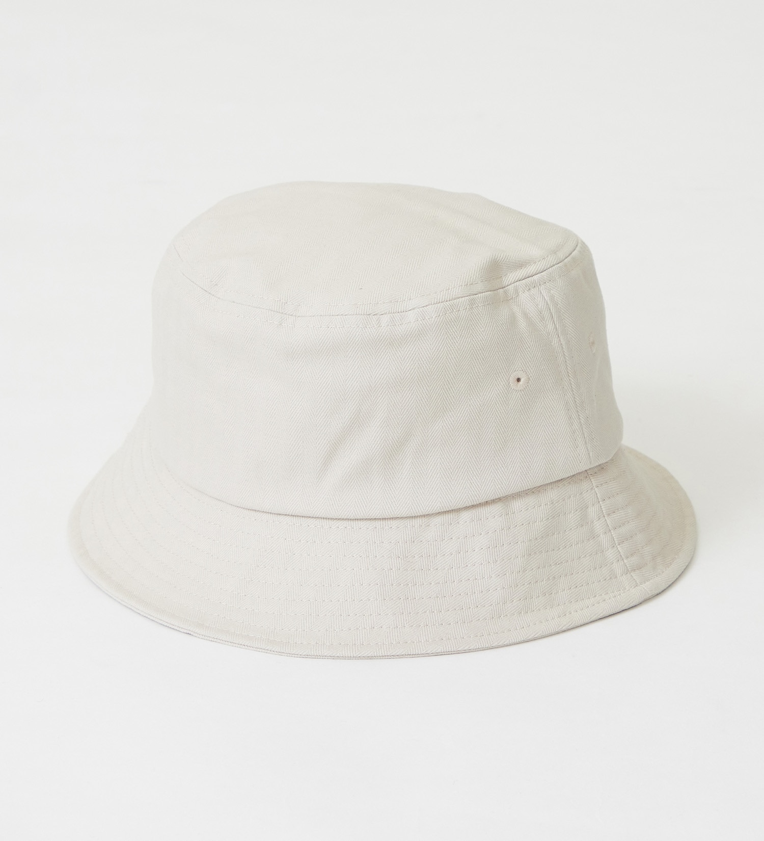EDWIN(エドウイン)のヘリンボーンツイル バケットハット 25ED-SHH-1|帽子/ハット/メンズ|アイボリー