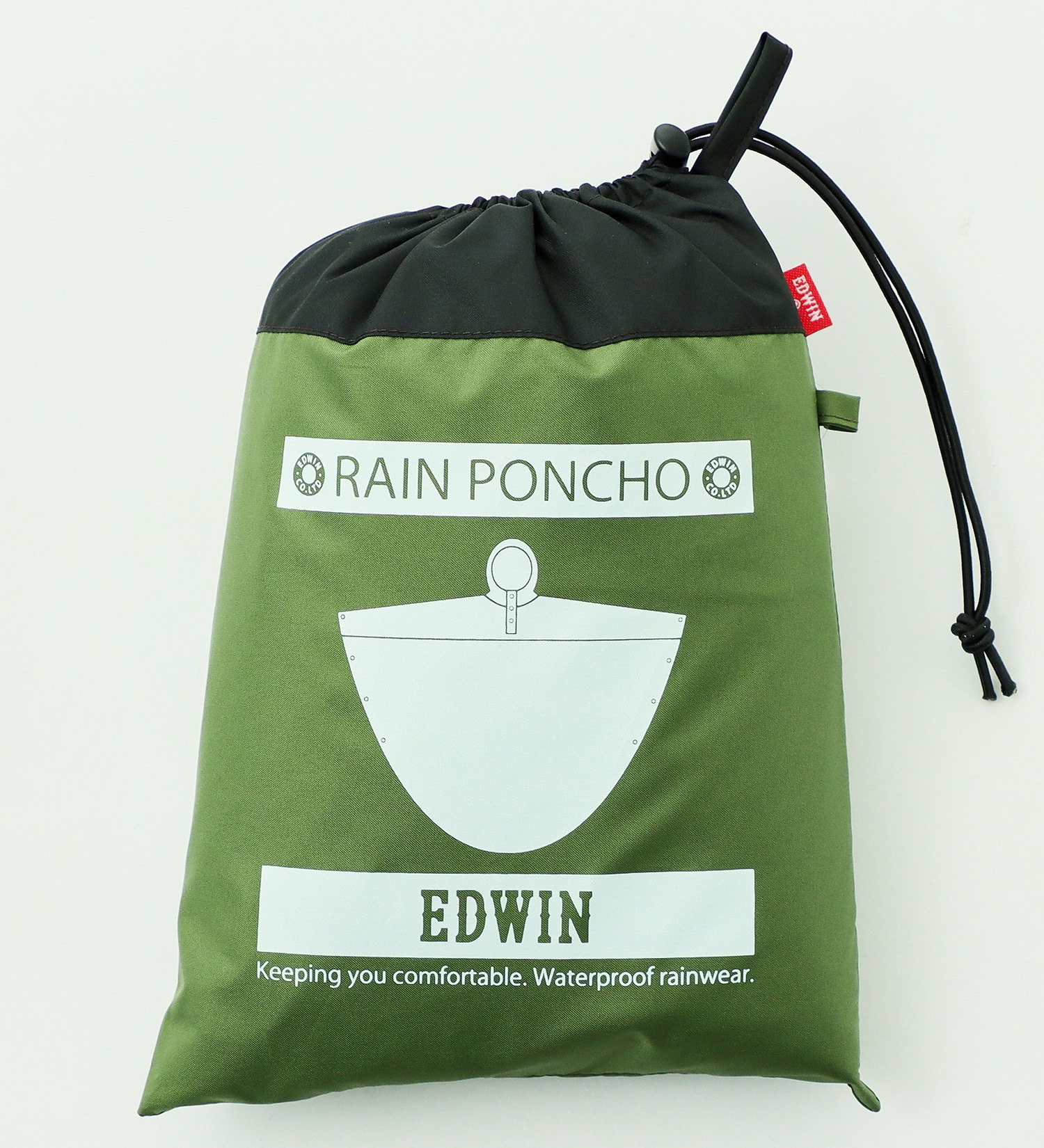 EDWIN(エドウイン)のEDWIN レインポンチョ|ファッション雑貨/レインウェア/ポンチョ/メンズ|カーキ