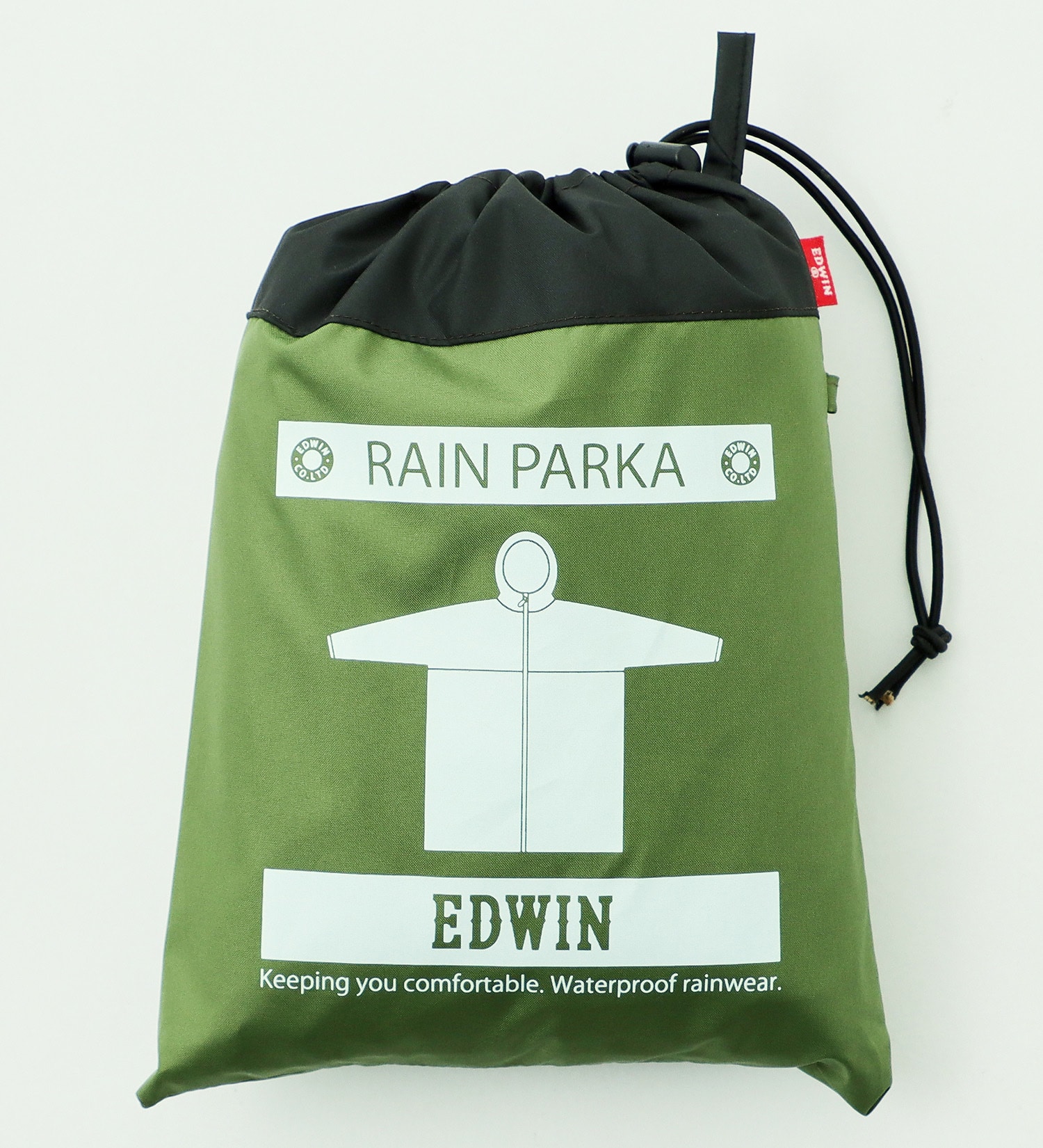 EDWIN(エドウイン)のEDWIN レインパーカー|ファッション雑貨/レインウェア/ポンチョ/メンズ|カーキ