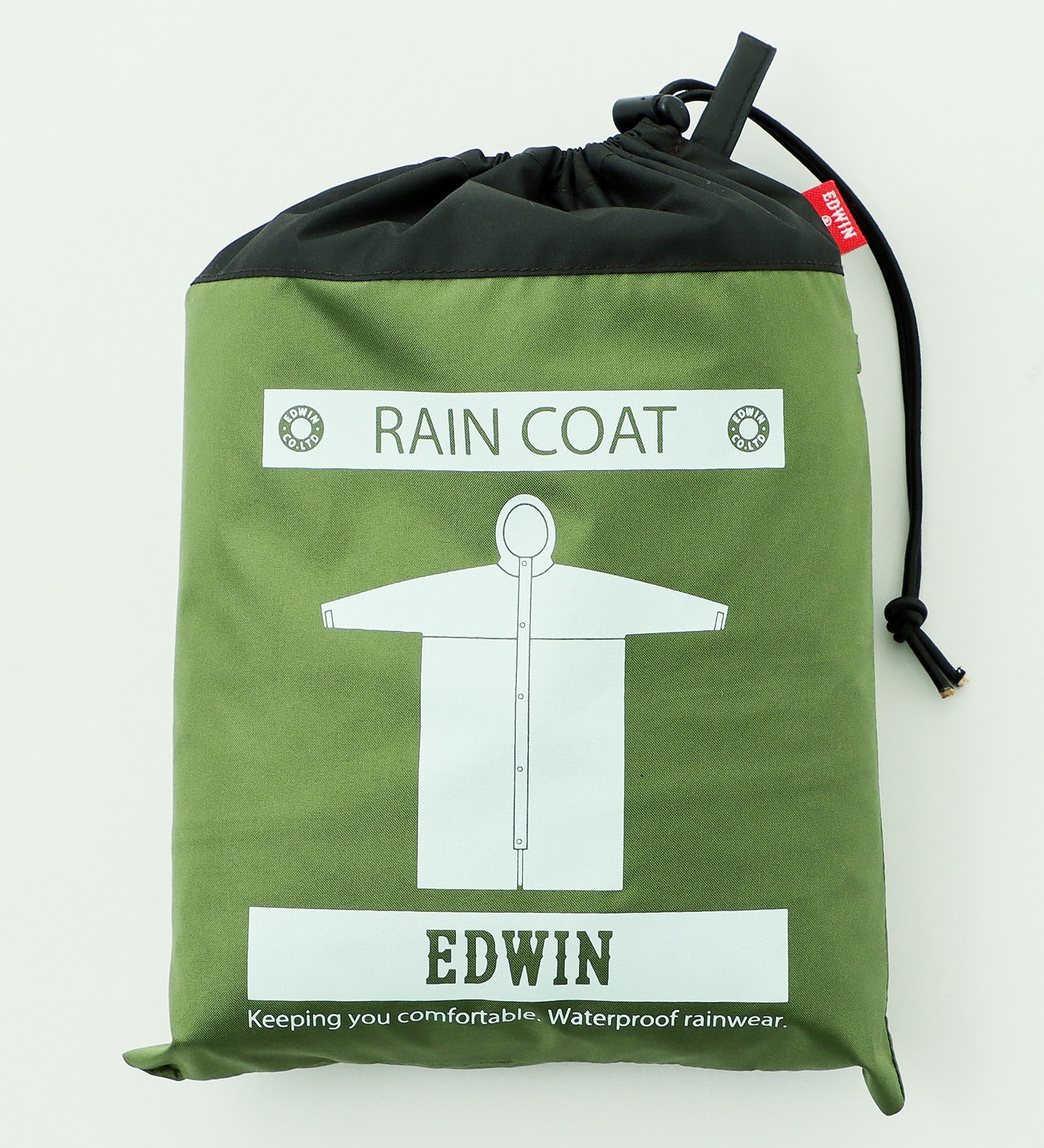 EDWIN(エドウイン)のEDWIN レインロングコート|ファッション雑貨/レインウェア/ポンチョ/メンズ|カーキ