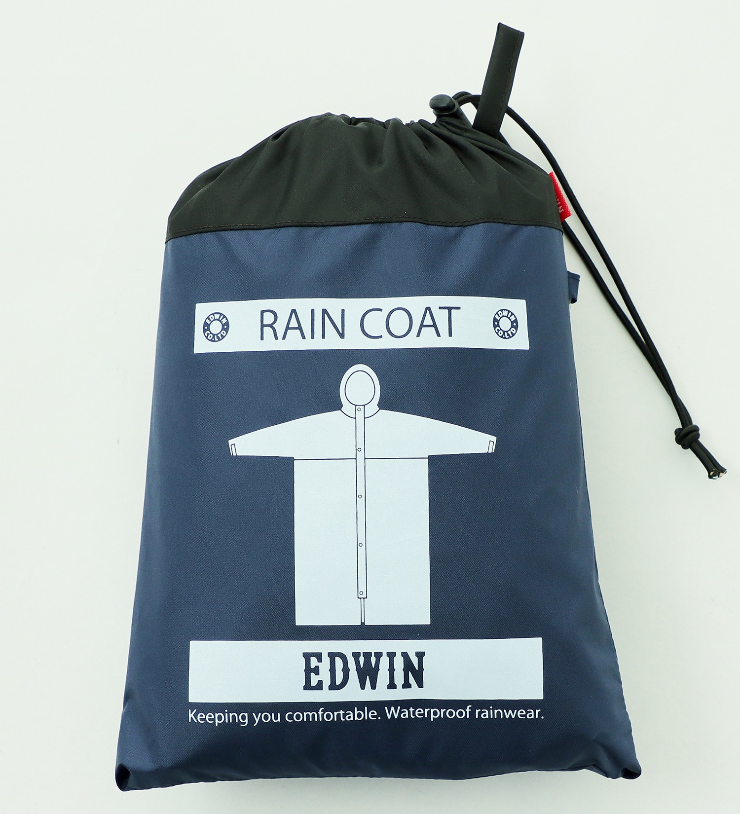 EDWIN(エドウイン)のEDWIN レインロングコート|ファッション雑貨/レインウェア/ポンチョ/メンズ|ネイビー
