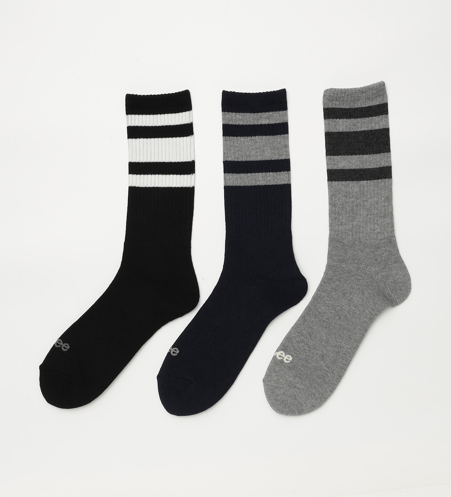 Lee(リー)のLeeメンズ3Pパイルラインソックス|ファッション雑貨/靴下/メンズ|その他