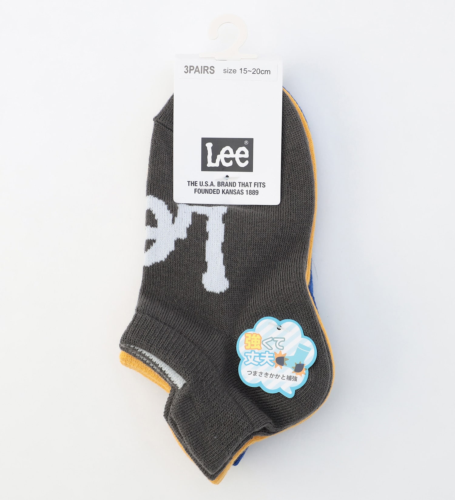 Lee(リー)のLee キッズショートソックス 3足組|ファッション雑貨/靴下/キッズ|その他