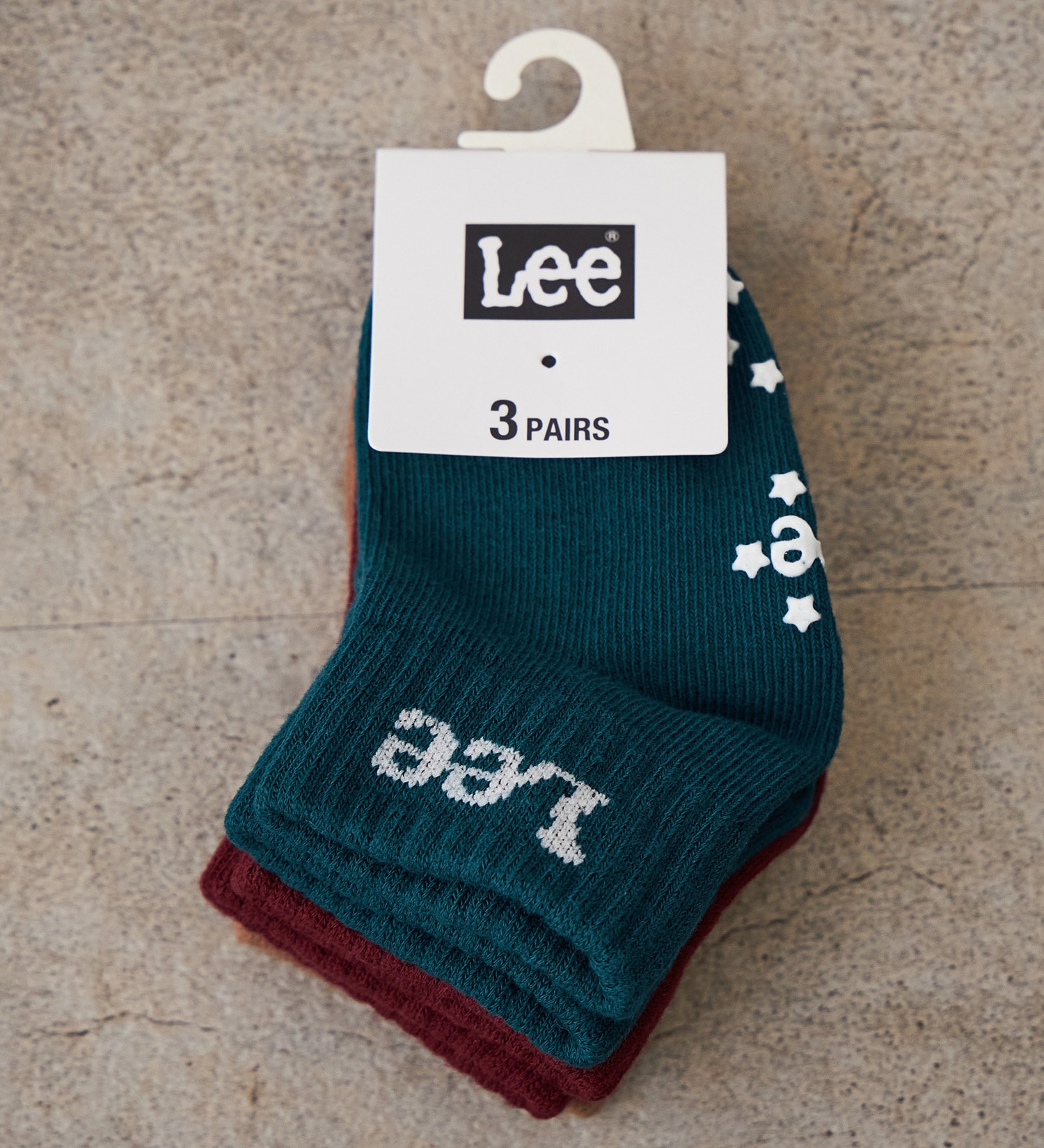 Lee(リー)のLee BABY ロゴソックスカラー 3P|ファッション雑貨/靴下/キッズ|その他