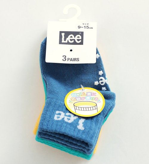 Lee(リー)のLee トドラー 3Pソックス ショートタイプ|ファッション雑貨/靴下/キッズ|その他1