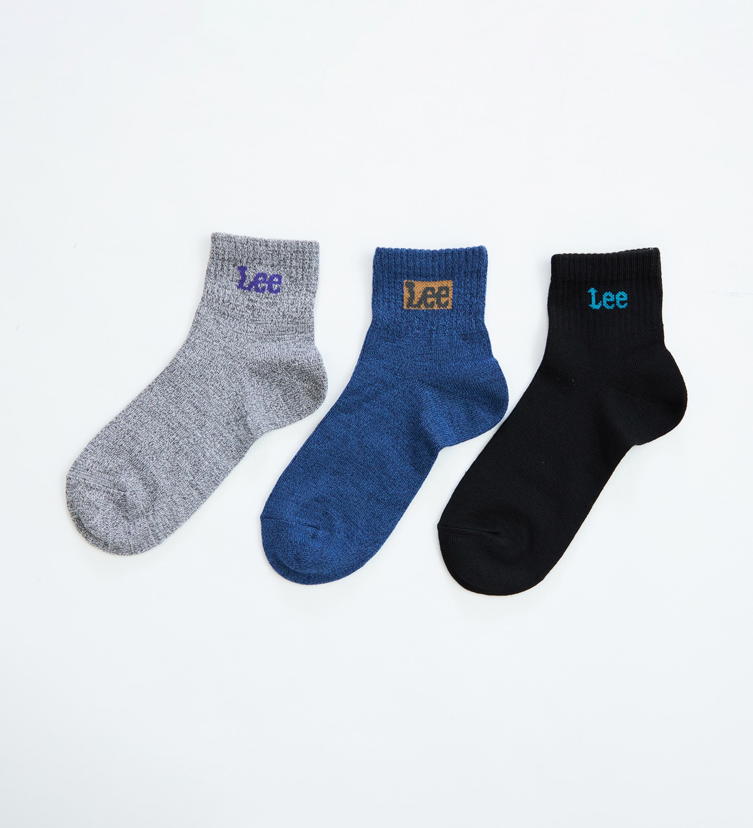Lee(リー)のLee トドラー3Pソックス ベーシックロゴショート|ファッション雑貨/靴下/キッズ|その他