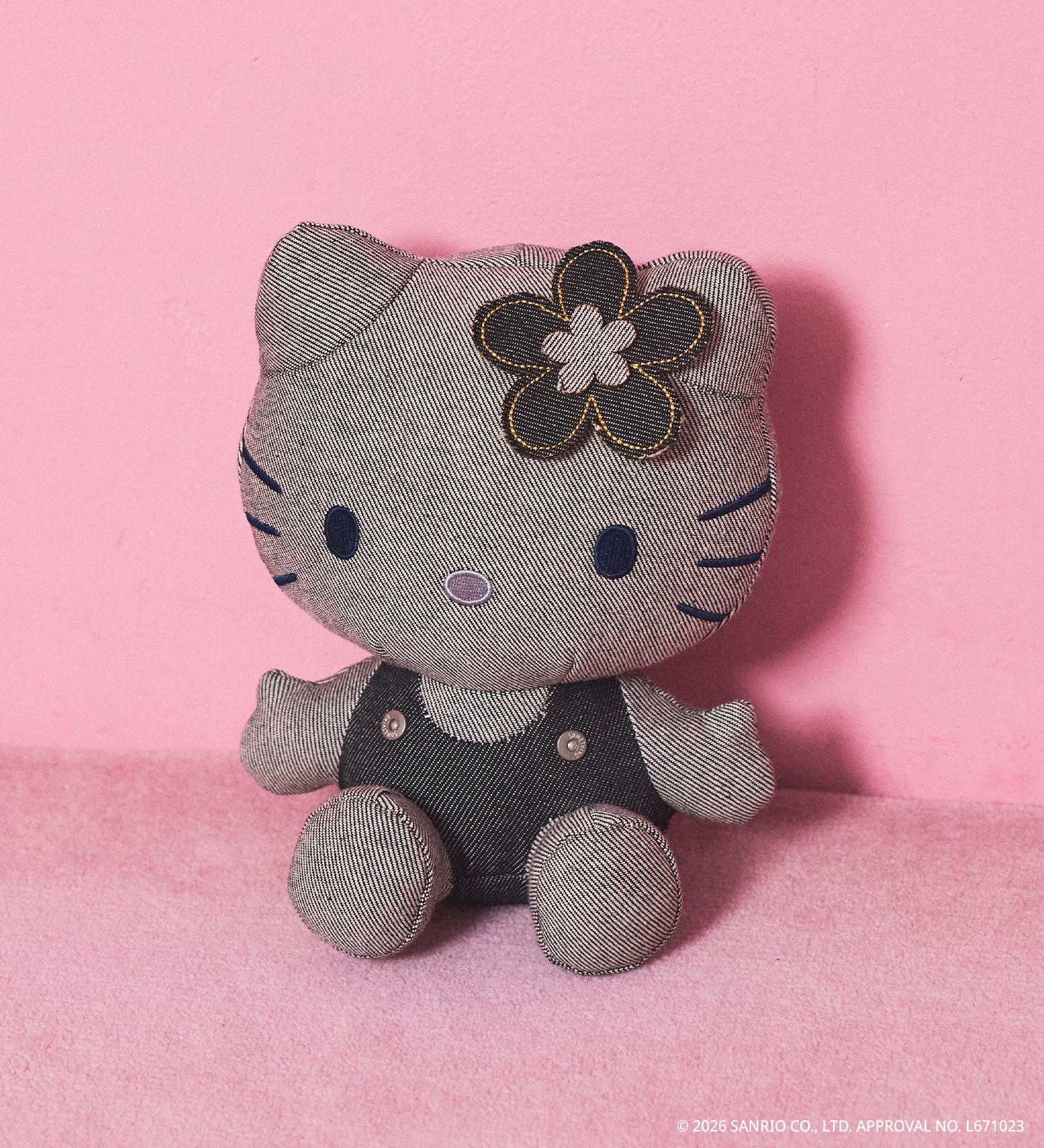 SOMETHING(サムシング)のSOMETHING×HELLO KITTY ぬいぐるみ|その他/ぬいぐるみ/レディース|インディゴブルー