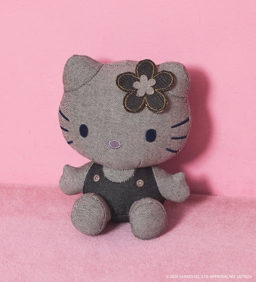 SOMETHING(サムシング)のSOMETHING×HELLO KITTY ぬいぐるみ|グッズ/ぬいぐるみ/レディース|インディゴブルー