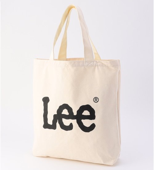 Lee(リー)のLee ポケット付き ビッグトートバッグ|バッグ/トートバッグ/レディース|ブラック